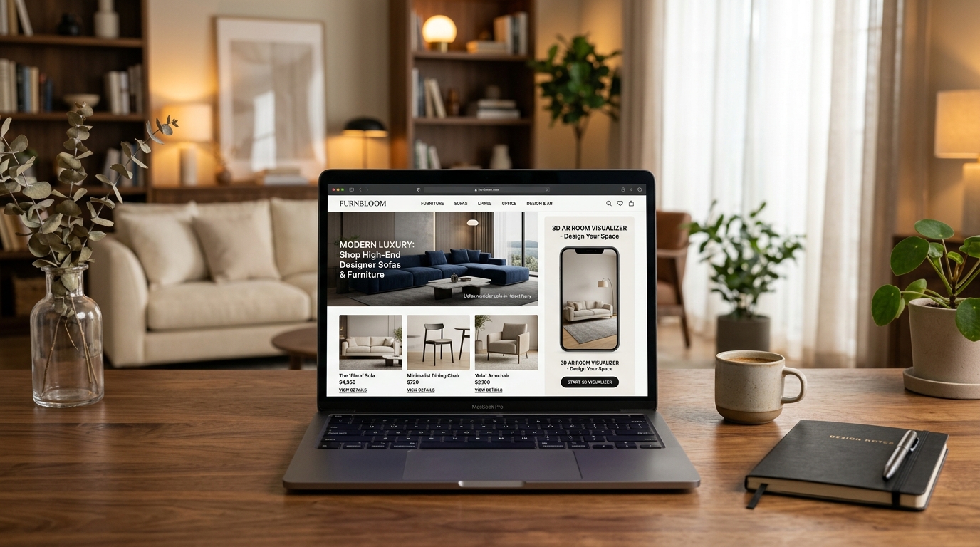Furnbloom Luxury Furniture & eCommerce Portal
